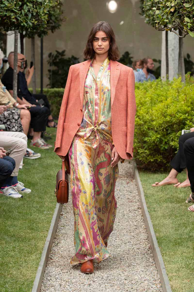 etro sfilata dal vivo luglio 2020 Life&People Magazine LifeandPeople.it 