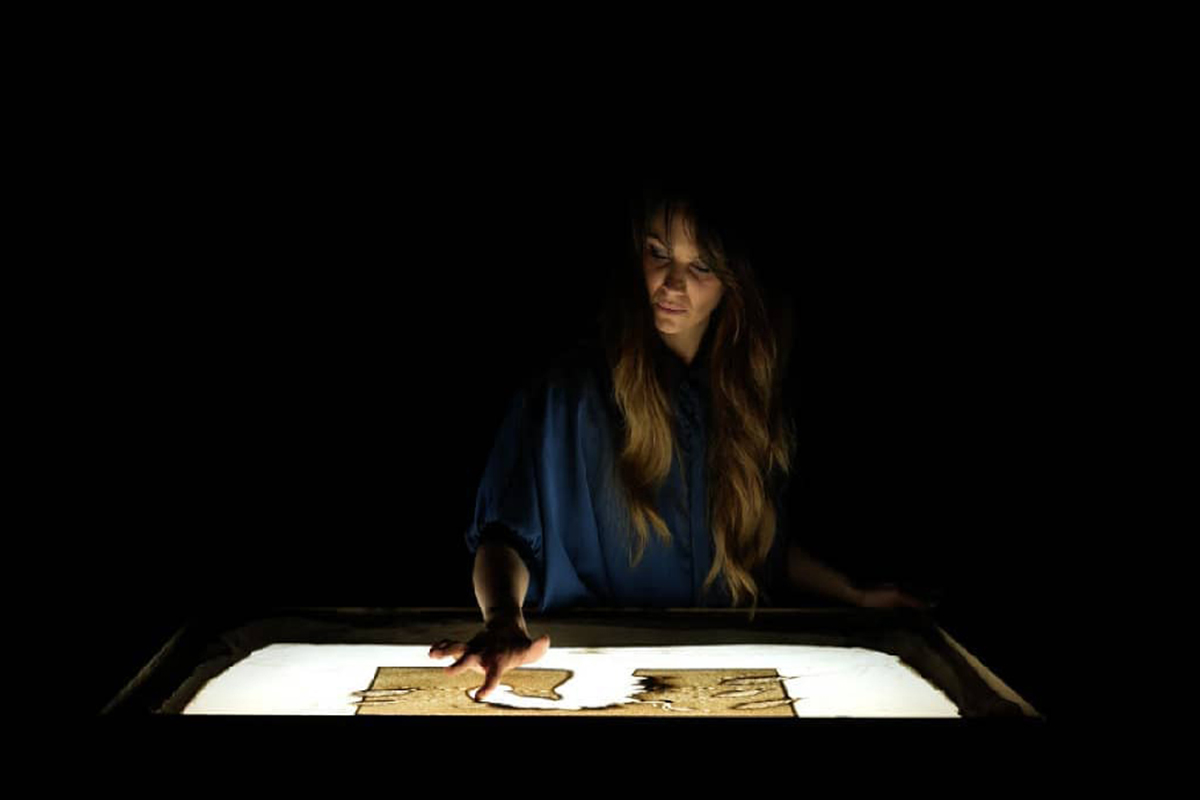 Gabriella Compagnone sand artist Life&People Magazine LifeandPeople.it