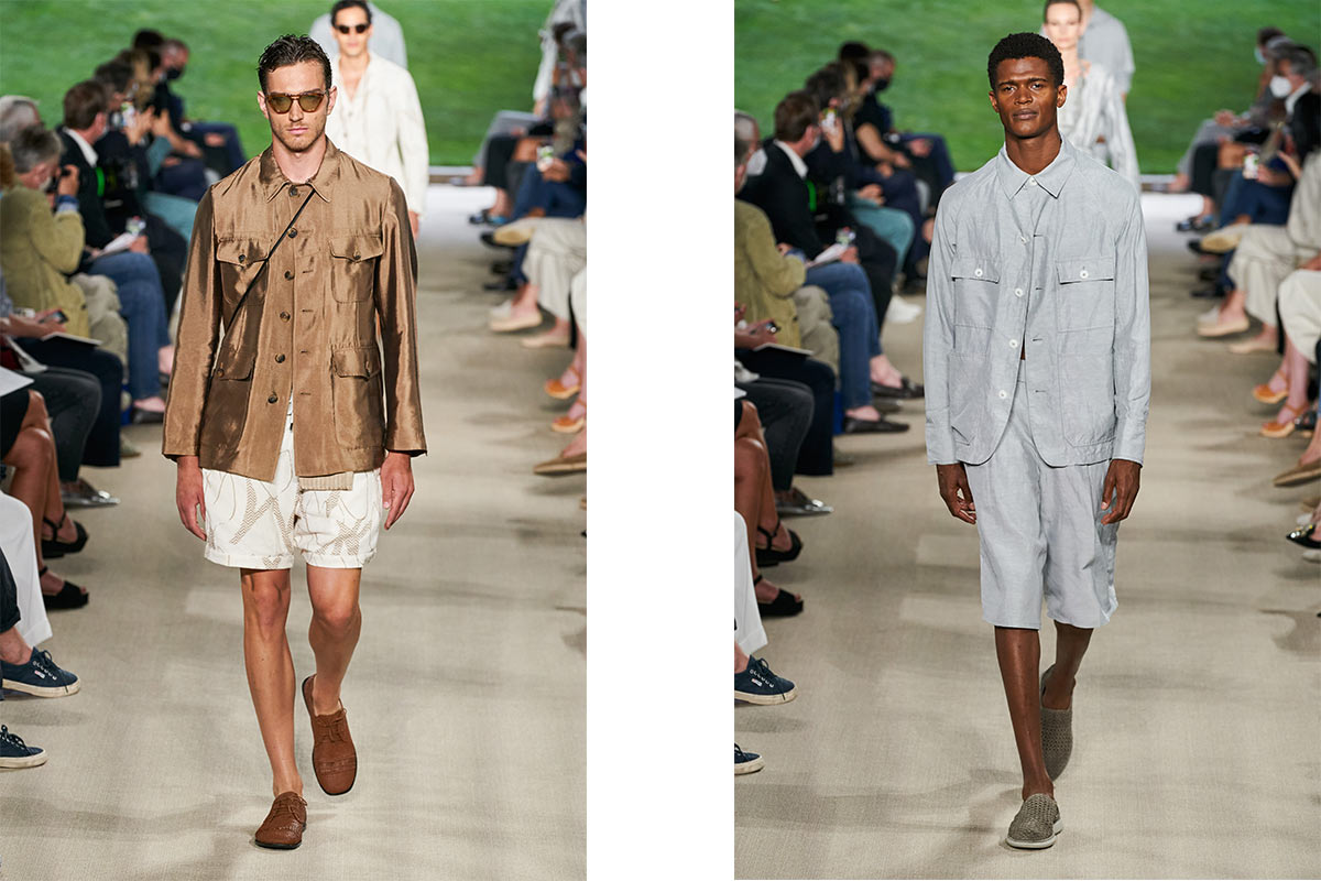 Armani collezione uomo Primavera estate 2022 Life&People Magazine LifeandPeople.it