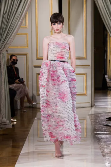 Armani Haute couture 2021 shine Life&People Magazine LifeandPeople.it