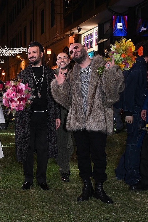 look green carpet Festival Sanremo 2024 | Life&People Magazine