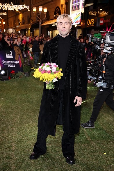 look green carpet Festival Sanremo 2024 | Life&People Magazine