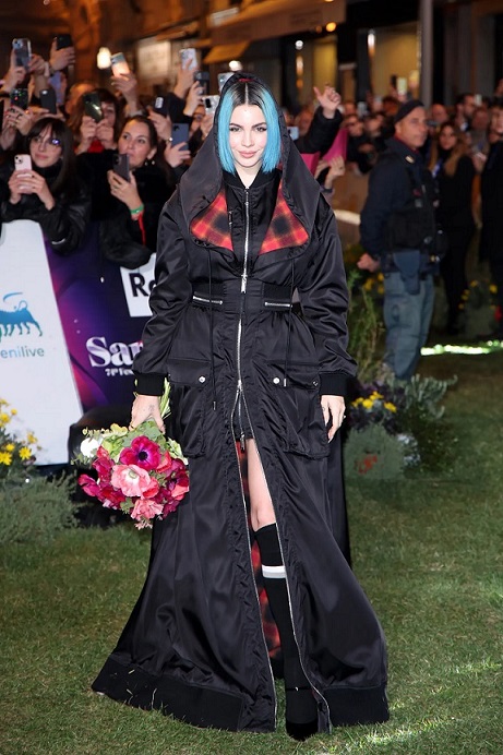 look green carpet Festival Sanremo 2024 | Life&People Magazine