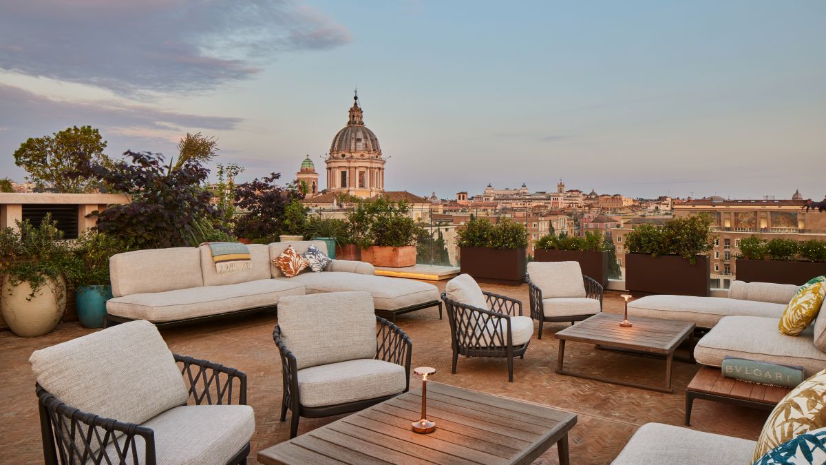 Vista panoramica Hotel Bulgari Roma | Life&People Magazine